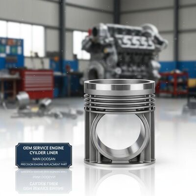 ই এম সার্ভিস ইঞ্জিন সিলিন্ডার লিনার এক্সক্যাভেটর ইঞ্জিনের জন্য ডিজাইন করা হয়েছে MAN DOOSAN যথার্থ ইঞ্জিন প্রতিস্থাপন অংশ